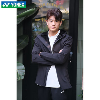 YONEX2024YONEX尤尼克斯羽毛球服男女外套运动服YOBC4052 男款 YOBC4052CR 黑色 M