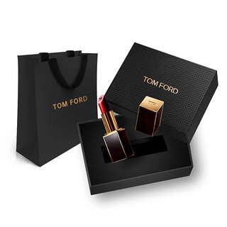 TOM FORD 汤姆·福特 黑金黑管唇膏 #16斯嘉丽红 3g [专柜礼袋装]