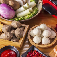 Anjoy安井 火锅丸子组合 撒尿牛肉虾饺嫩鱼丸鱼豆腐虾球虾滑 多样套餐可选 火锅丸子套餐【尊享11件】2050g