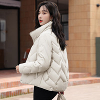 雪中飞2024秋冬女式短款立领羽绒服防风护颈亲肤柔软蓬松