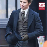 DENTS 毛羊皮男非触屏手套