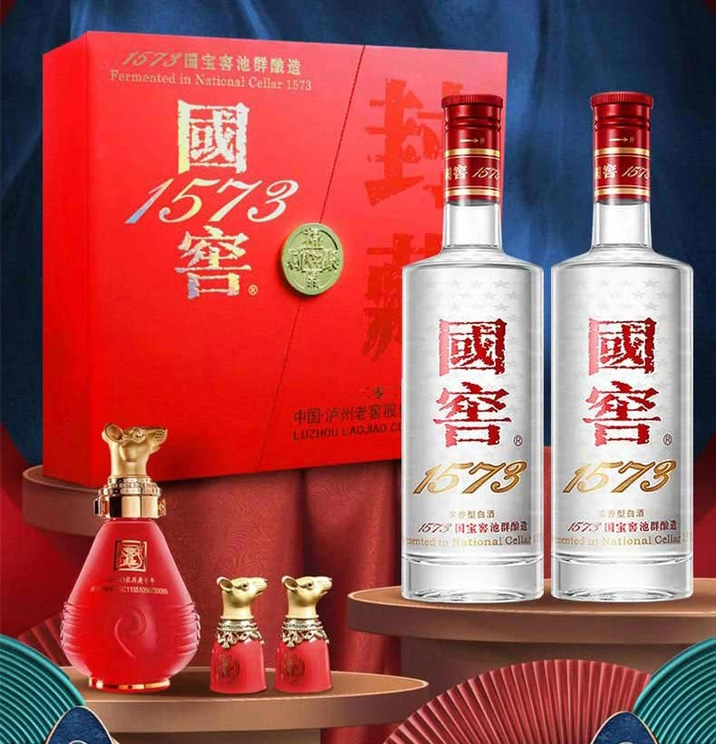 国窖1573 38%vol 浓香型白酒500ml*2瓶双支装【报价价格评测怎么样