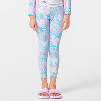 【清仓】迪卡侬儿童泳衣分体男女童泳衣UPF50+防晒好穿脱泳衣KIDK 113-122cm 5-6岁 【泳裤】梦幻蓝