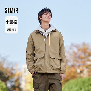 Semir 森马 夹克男 卡其50601 175/92A/L