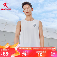 乔丹QIAODAN强风吹拂IP联名大K背心男春夏跑步训练服透气马拉松上衣