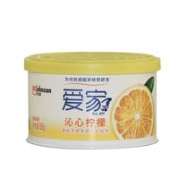 All joy 爱家 固体清香剂 88g*3盒 柠檬香 空气清新去除异味 室内 厕所 汽车