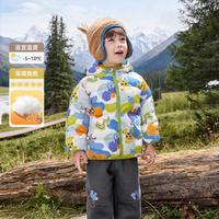 【卡通满印】2024儿童冬装短款连帽棉服儿童上衣印花童趣冬款