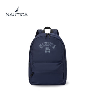 NAUTICA诺帝卡男女通用通勤电脑包大容量书包休闲背包大学生双肩包