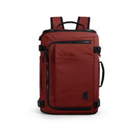 bagsmart随行仓双肩包大容量手提包女旅行包出差多功能男士电脑包 暗红色【标准版 适合1-3天差旅】