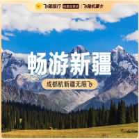 199元起，春节寒假，疆内无限次飞！成都航空 单人经济舱新疆机票卡2.0