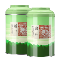 花小茵 雨前龙井绿茶 100g 罐装