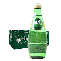 perrier 巴黎水 气泡水原味 330ml*24瓶