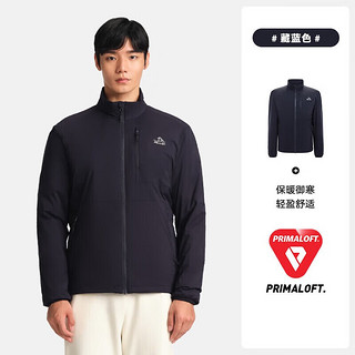 PELLIOT 伯希和 Primaloft金标棉服P棉户外服加厚保暖阻湿冷抗寒潮外套冲锋衣内胆 藏蓝色 L