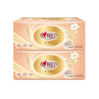 心相印 经典金装系列 抽纸 3层*110抽*2包(180*125mm)