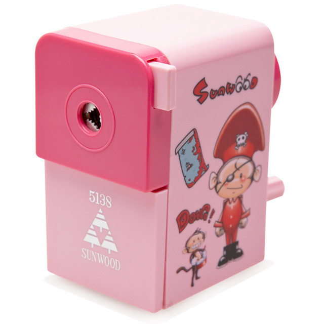 SUNWOOD 三木 5138 削铅笔机/削笔机/削笔器/卷笔刀 粉色