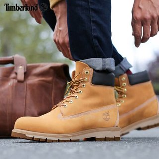 Timberland添柏岚休闲鞋子男户外徒步运动踢不烂耐磨防水皮革高帮马丁靴男鞋 A1JHF/宽版/建议拍小半码 41 (255mm)