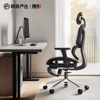 YANXUAN 网易严选 小蛮腰系列 S9 Pro 人体工学电脑椅 黑色 带搁脚款