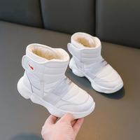 【冬季】童鞋儿童加绒保暖雪地靴男女童长绒棉鞋大小童短靴子
