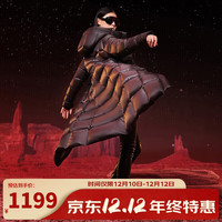 坦博尔鹅绒黑金羽绒服女长款收腰连帽加厚保暖外套TD236890