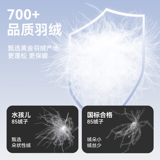 水孩儿（SOUHAIT）童装男童女童长款羽绒服2024冬季新款三防厚外套防风上衣保暖 SHSDGD05CR785V21 -充绒量203g