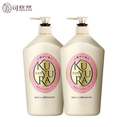 KUYURA 可悠然 沐浴露欣怡幽香1000ml*2 +3个赠品