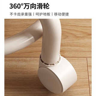 曙亮万向轮小凳子滑轮矮凳家用网红带娃神器