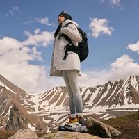 可隆 KOLON SPORT户外女款休闲裤户外弹力紧身长裤徒步修身版瑜伽裤