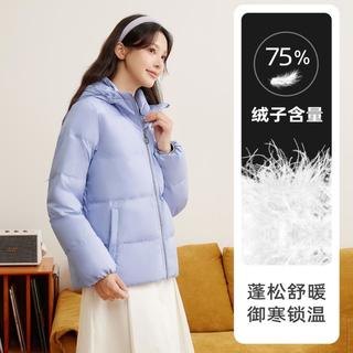 361°【羽绒服】冬季休闲百搭保暖舒适防风保暖女式羽绒服短羽绒外套