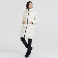 可隆 KOLON SPORT羽绒服女子轻盈保暖长款滑雪服休闲运动大鹅绒服