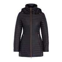 Armani阿玛尼女士羽绒服EA7系列长款收腰外套6GTK01N01Z