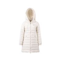 阿玛尼 EMPORIO ARMANI EA7 女士中长款连帽棉服上衣外套 6LTL01 TN5VZ