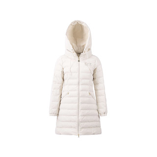 阿玛尼 EMPORIO ARMANI EA7 女士中长款连帽棉服上衣外套 6LTL01 TN5VZ