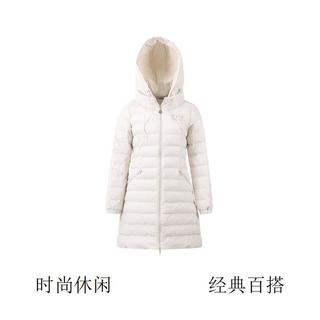 阿玛尼 EMPORIO ARMANI EA7 女士中长款连帽棉服上衣外套 6LTL01 TN5VZ