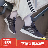 adidas LITE RACER CLN 2.0休闲实用舒适跑步鞋女阿迪达斯轻运动 黑色 40