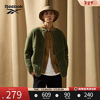 Reebok锐步男女双面仿羊羔绒夹克FCR107U 22FCR107UGL0 XL A/XL