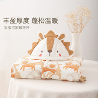 LEMISHUE乐咪鼠婴儿保暖连体衣冬季棉服手工棉花棉衣宝宝衣服冬装