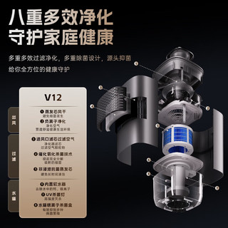  YADU/亚都 空气加湿净化一体机 无雾加湿器  8L