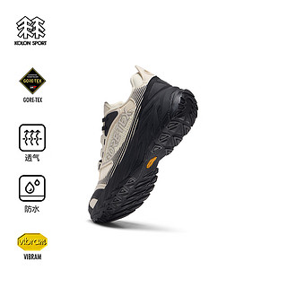 KOLON SPORT可隆跨世徒步鞋KS-2000 GTX防水透气抓地耐磨登山鞋 LUFG5ST018-AM 浅灰色 225mm 36 2/3