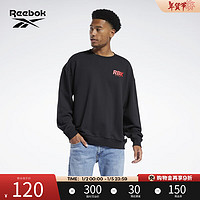 Reebok锐步男女同款HOODIE经典休闲简约街头百搭舒适套头卫衣 HC0048 3XL (120) A3XL