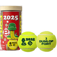 DUNLOP 邓禄普 2025年蛇年限量版网球 10363991 网球*1罐