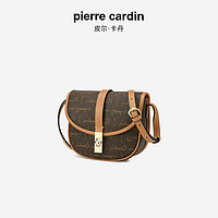 皮尔·卡丹 皮尔卡丹（pierrecardin）包包女新款欧美风高级感精致轻奢百搭马鞍包潮流轻奢时尚斜挎包