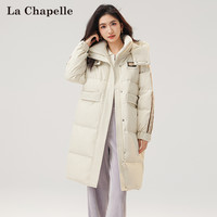La Chapelle拉夏贝尔羽绒服女冬季2024冬装女士外套长款加厚保暖时尚鸭绒衣服