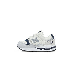 new balance 童鞋 4~7岁男女儿童休闲运动鞋KV530SRI KV530SRI 白色/浅灰色