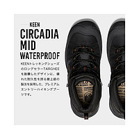 KEEN Circadia Mid 防水 KEEN 男鞋靴子防水徒步露营户外