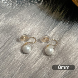 FAMIMAN 法米曼 珍珠耳夹 8mm 833119