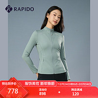 Rapido 雳霹道 2024年春季女子立领修身上衣简约运动外套CP4176G04 薄荷色 160/84A