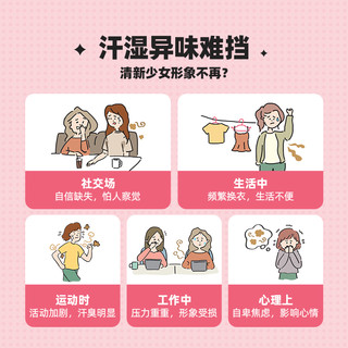 Deonatulle杜得乐除臭舒爽净味膏3g粉祛味止汗石