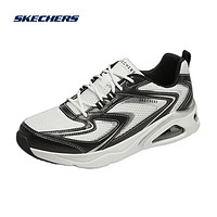 SKECHERS 斯凯奇 丨Skechers极光跑步鞋男女气垫运动鞋白银百搭灰183075/177425