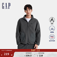 Gap 男女装防静电远红外发热摇粒绒立领外套 637874