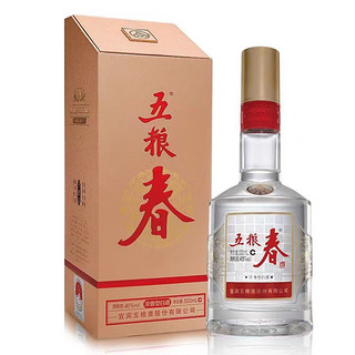 百亿补贴：WULIANGYE 五粮液 五粮春二代 45度浓香型白酒500ml*1瓶装正品保真